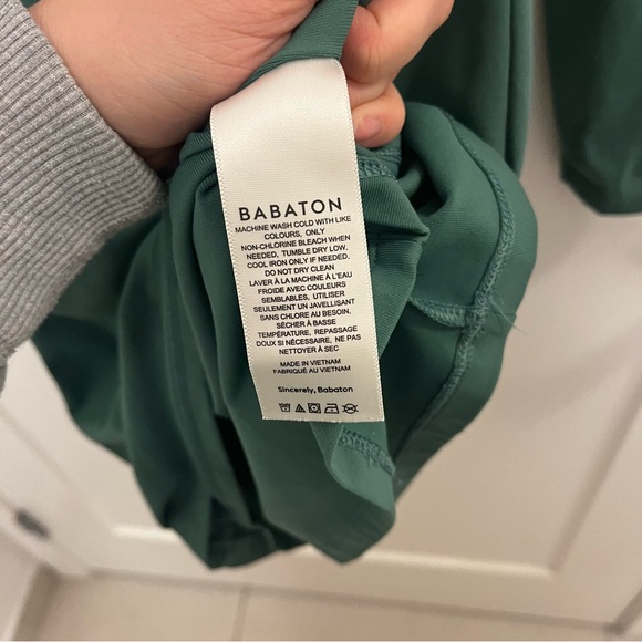 NWOT Babaton Aritzia Bodycon Dress, Green Dress, Size S - Picture 8 of 9